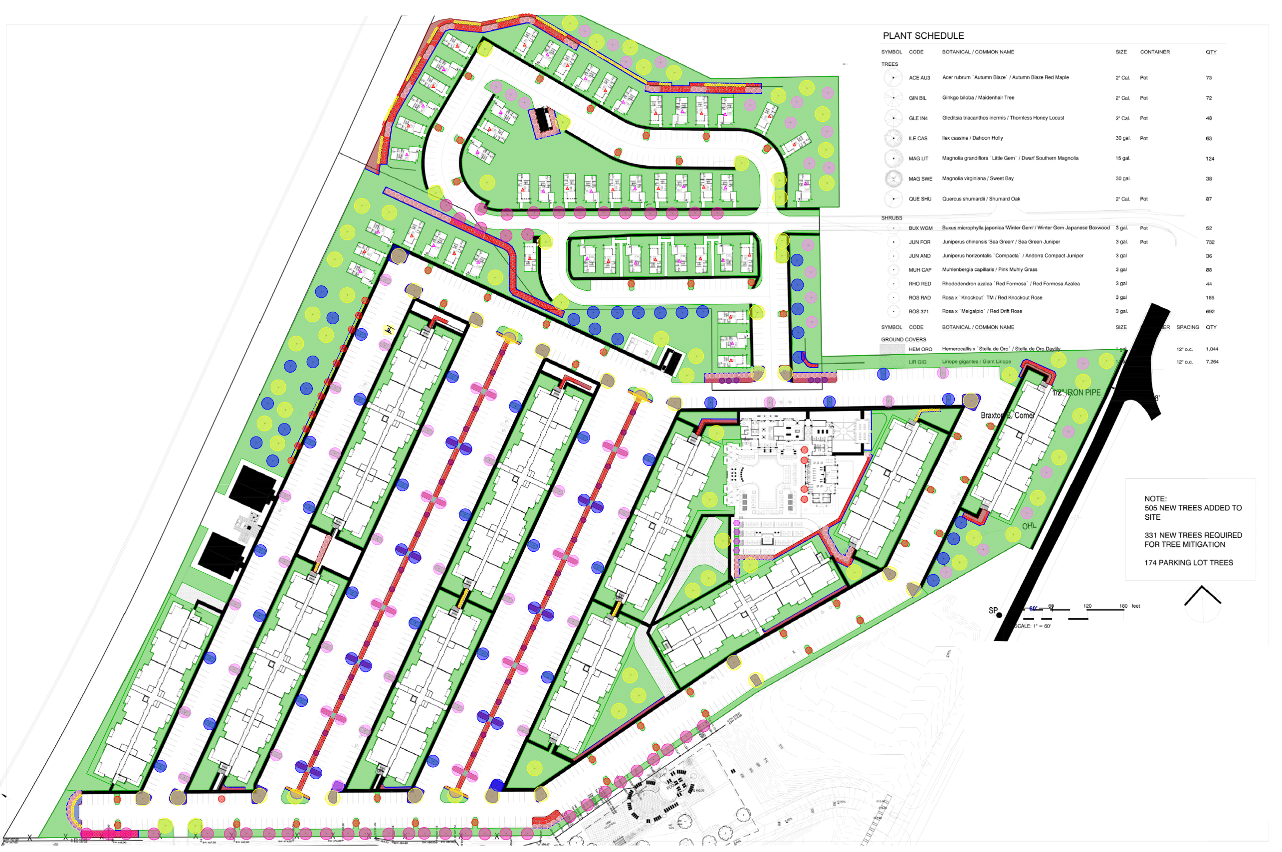Landscape Takeoffs takeoff plan